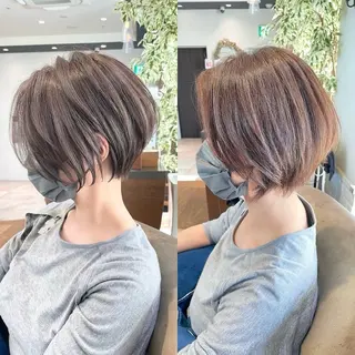 ショート 朝ラク/大人ショート /銀座/若狭真央のヘアスタイル