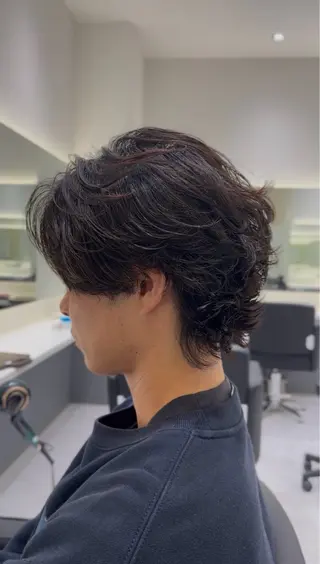 パーマ メンズ 常原悠希 メンズ特化のヘアスタイル