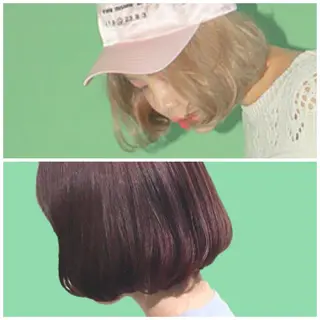 ショート カラー ヘアアレンジ 柔らか垢抜けｶﾗｰと ｶｯﾄ🫧ASUKAのヘアスタイル