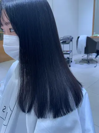 ロング ARMONY秋山輝也 コテ巻き風パーマ特化のヘアスタイル