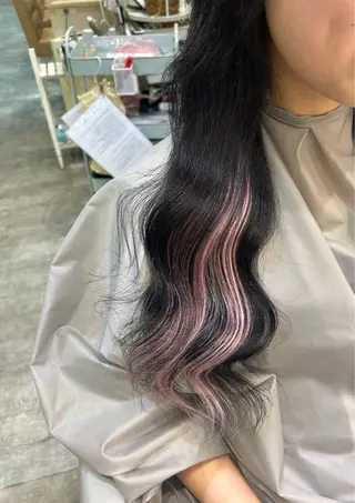 💖韓国カラー エクステmikotoのヘアスタイル