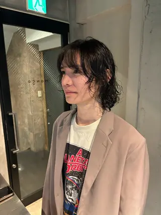 メンズ 透明感・美髪 monsoワニベユナのヘアスタイル