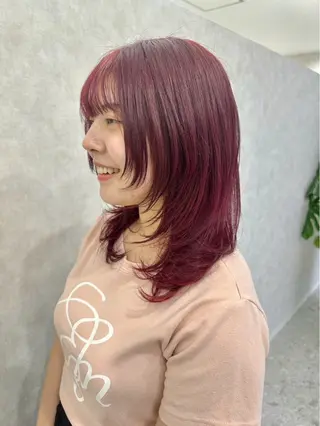 カラー 天野 由基のヘアスタイル