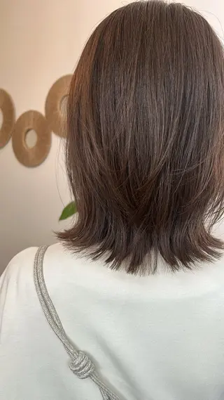 ミディアム カラー hair salon Zöld.のヘアスタイル