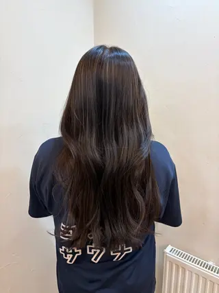 ロング カラー くどう りんかのヘアスタイル