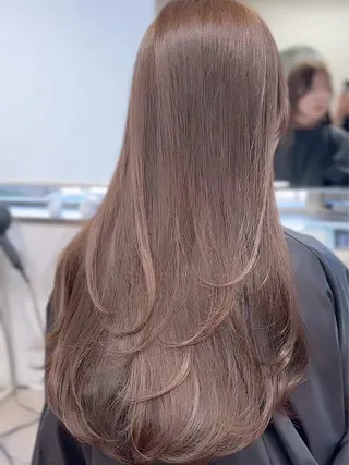 ロング カラー HINA カラーモデル募集中のヘアスタイル