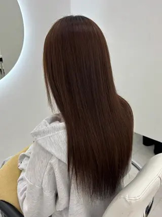 ロング 【aini天王寺】 𝐚𝐢𝐫𝐢✂︎のヘアスタイル