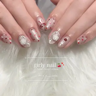 ネイル Dahlia ┊︎ririkaのネイルデザイン