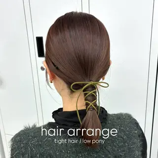 ヘアアレンジ 艶カラー┊͙透明感 ┊͙横浜┊͙みゆ🩵のヘアスタイル
