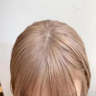ミディアム カラー パーマ ヘアアレンジ レイヤー専門家 ダブルカラー修のヘアスタイル