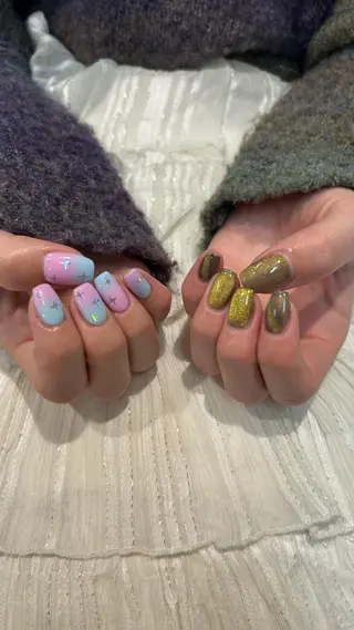 ネイル 【 Silk 】 カンナのネイルデザイン