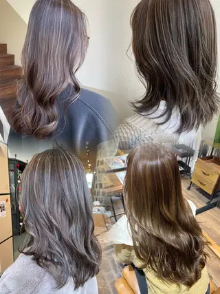 セミロング 𓂃megu‪𓂃 森野めぐみのヘアスタイル