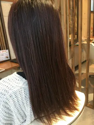 カラー 透明感カラー ボブ/ 直感カラー診断のヘアスタイル