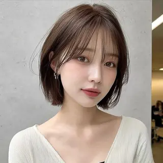 カラー 多田 愛子のヘアスタイル