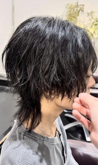 パーマ メンズ メンズヘアの達人 原田光のヘアスタイル