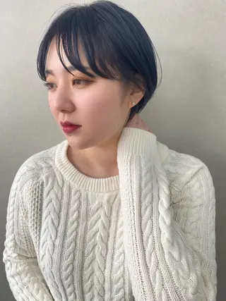 ショート カラー -福岡博多筑紫口- 大津成美のヘアスタイル