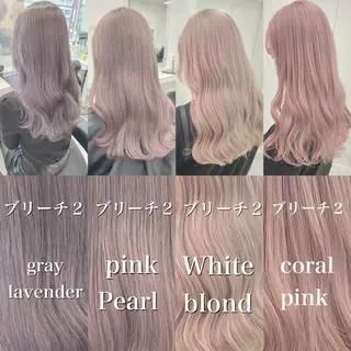 ロング カラー ヘアアレンジ ウルフカット×ハイ トーン職人🤍ゆうひのヘアスタイル