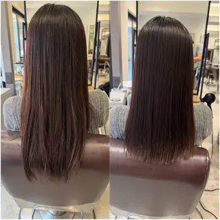 ロング 髪質改善縮毛矯正 ◽️河野泰貴のヘアスタイル