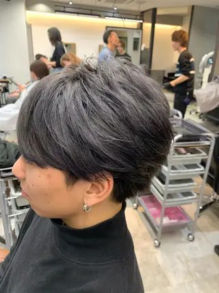 カラー メンズ 浦野 剛志のヘアスタイル