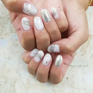 ネイル スカルプ指名No.1 河野　雑誌掲載サロンのネイルデザイン
