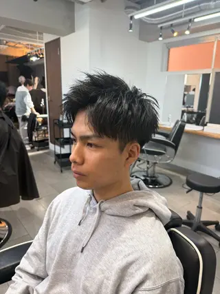 メンズ 直毛改善特化美容師/ 大森雄貴のヘアスタイル