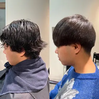 ミディアム 酸性ストレート 🇰🇷しゅうのヘアスタイル