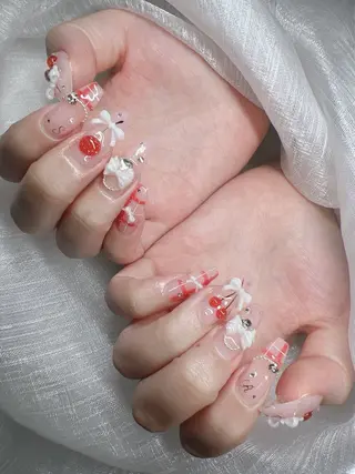 ネイル Lee Nails チップ長さだし専門店のネイルデザイン