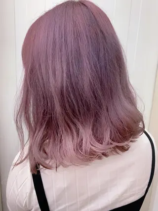 ミディアム カラー 髪を綺麗にする人 似合わせ　DAITOのヘアスタイル