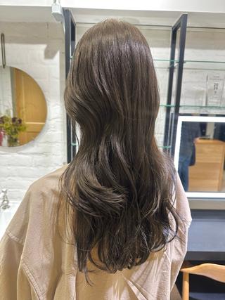 ロング レイヤー/ベージュ‎ / tomoe🧸のヘアスタイル