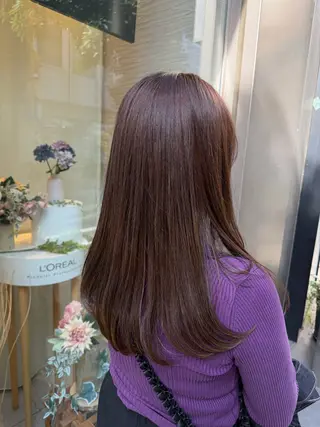 ロング visage ももかのヘアスタイル