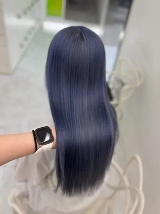 ロング カラー ヘアアレンジ 透明感カラー🎀艶髪 Anju/渋谷🎀のヘアスタイル