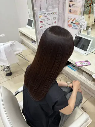 ロング カラー 🎀ゆい🎀 髪質改善カラー🎀のヘアスタイル