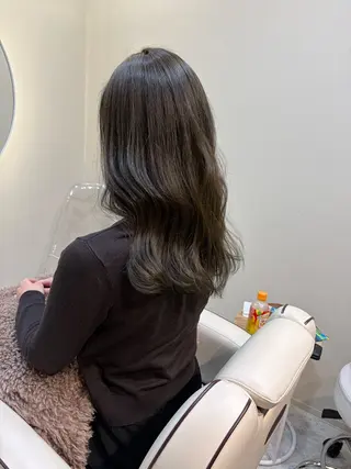 セミロング 🫧ツヤ髪個室美容室 安食茉莉🫧のヘアスタイル