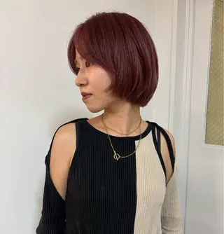 カラー 砂原 みゆきのヘアスタイル