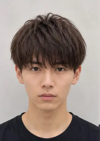 カラー メンズ 神田 絢飛のヘアスタイル