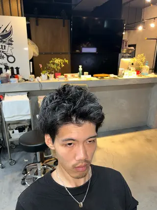 ショート メンズ 菅 大空翔のヘアスタイル