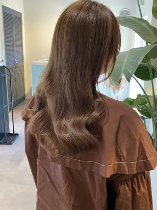 ミディアム カラー 当日予約大歓迎💗 依田瑞希のヘアスタイル
