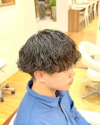 パーマ メンズ ☆★メンズ特化★☆ 川地由麿のヘアスタイル