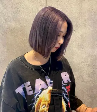 ショート カラー 🌈メンズパーマ🌈 メンズカットアリサのヘアスタイル