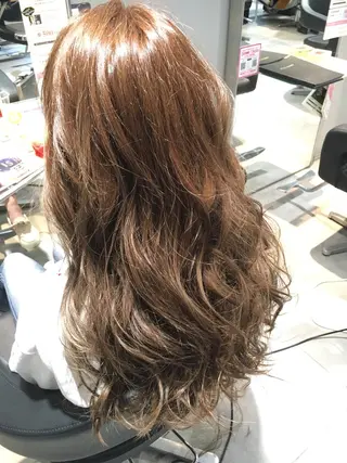 ロング 田中 アキオのヘアスタイル