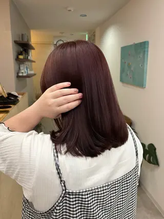 カラー 權軒 真尋 /モデル様募集中のヘアスタイル
