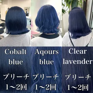 ミディアム カラー ヘアアレンジ レイヤー×透明感カラ ーHAYATOのヘアスタイル