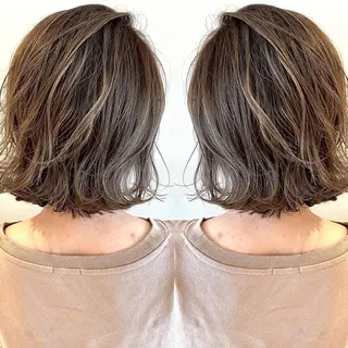 ショート カラー ヘアアレンジ ネイル マツエク・マツパ 夜23時まで予約🉑 reverieあきらのヘアスタイル