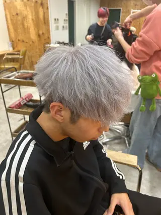 カラー ヘアアレンジ メンズ 《メンズヘア特化》 早川 愛斗のヘアスタイル