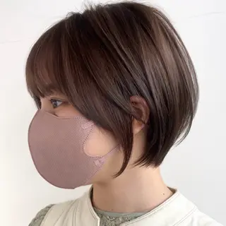 ショート カラー ショート/ボブ 🤍makiのヘアスタイル
