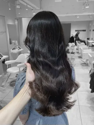 ロング 暗色カラー/レイヤー 🩶KAITOのヘアスタイル