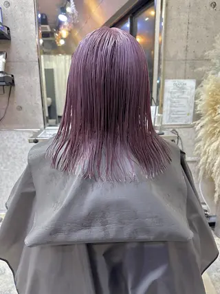 ミディアム カラー ⭕️ダメージレス特化 髪質改善🥇丸山憲人のヘアスタイル