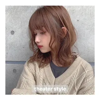 ミディアム カラー レイヤーボブ/ボブ 仲川和人のヘアスタイル