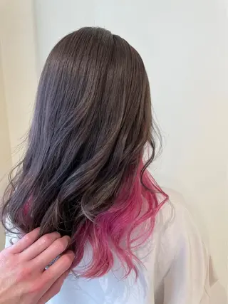 セミロング 鈴木 マサアキのヘアスタイル