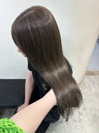 セミロング カラー ダブルカラー/寒色 カラー/リリカ🦕のヘアスタイル